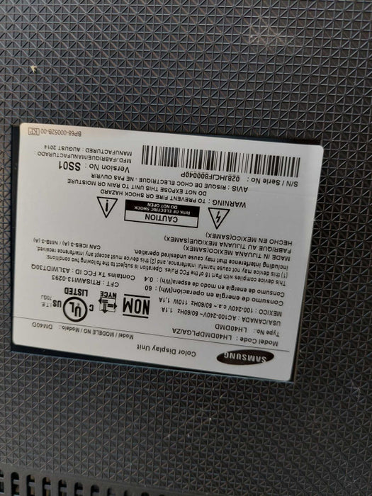Samsung 40\\" DMD Series Display TV Model: LH40DMDPLGA/ZA