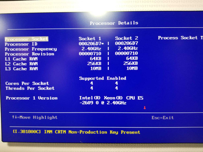 IBM system X3650 M4 2x Xeon E5-2609 @ 2.40ghz / 64gb ram / M5110e Raid #