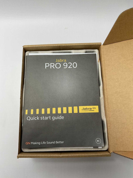 Jabra Pro 920 Mono Wireless DECT 6.0 Business Headset (920-65-508-105) Q-