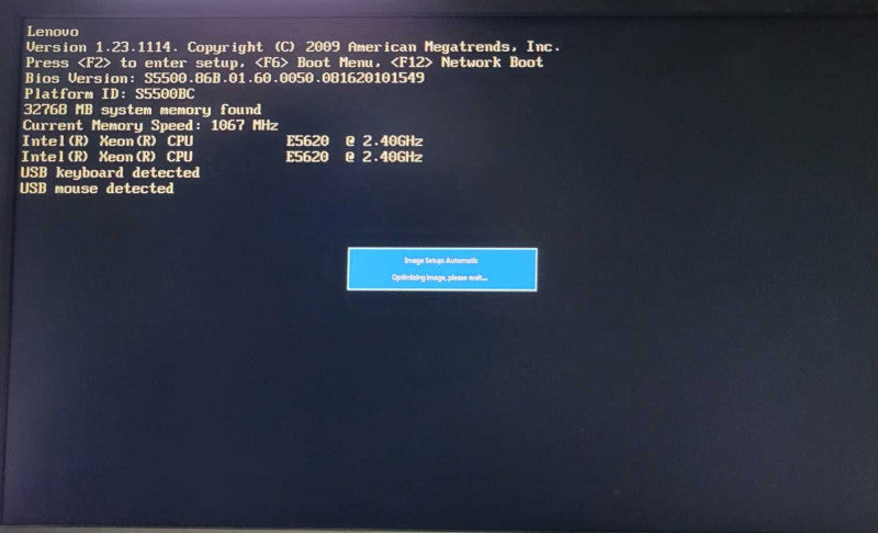 LENOVO THINK SERVER TD230 - 2x Intel XEON E5620 @ 2.4GHz - 32GB DDR3
