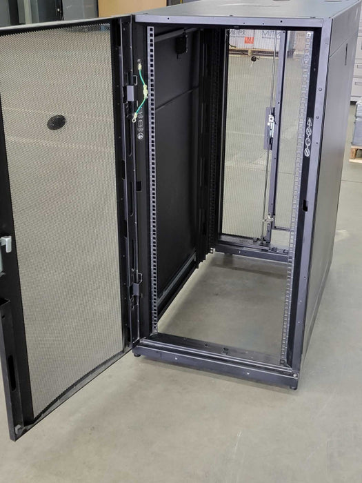 APC NetShelter SX Server Rack Enclosure, 24U, Black, 116x107x59cm (H,D,W) SEE _