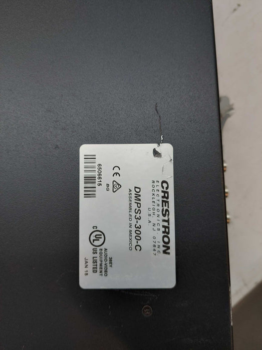 Crestron HDMI HDBT 3 Series Professional Media System DMPS3-300-C