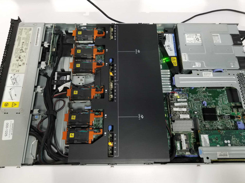 IBM system X3550 M4 2x Xeon E5-2670 @ 2.60ghz / 32gb ram / SERVERAID M5100 #