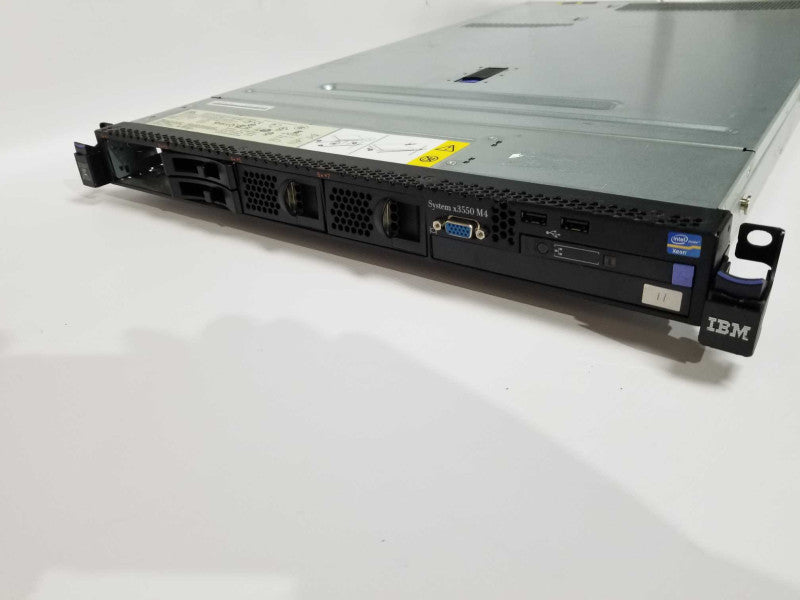 IBM system X3550 M4 2x Xeon E5-2670 @ 2.60ghz / 32gb ram / SERVERAID M5100 #