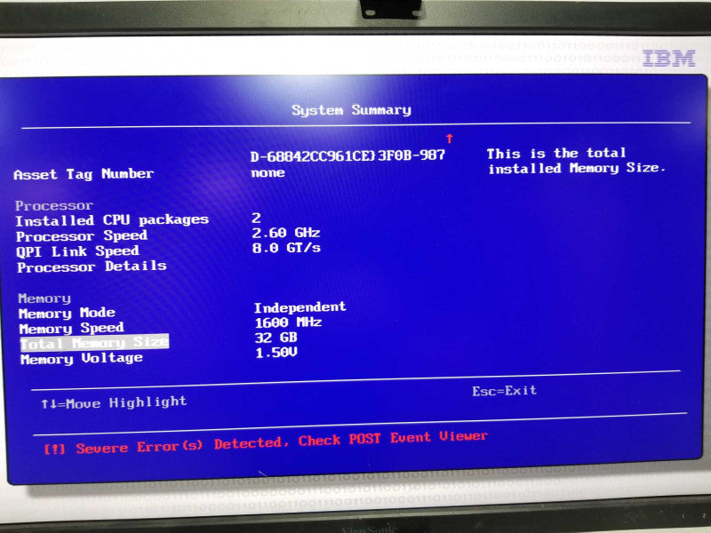 IBM system X3550 M4 2x Xeon E5-2670 @ 2.60ghz / 32gb ram / SERVERAID M5100 #