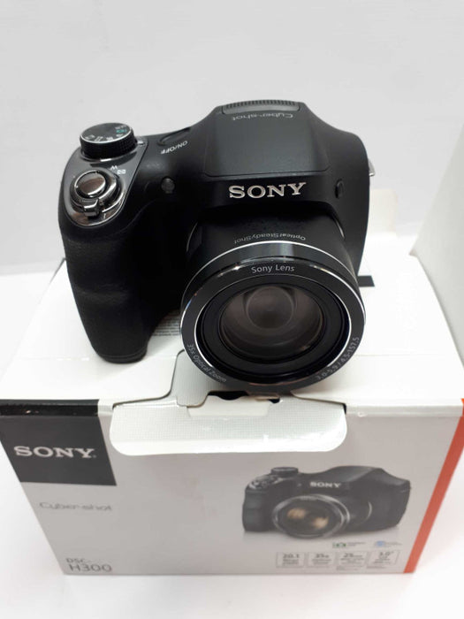 Sony Cyber-Shot DSC-H300 Digital Camera, Black {20.1MP} &