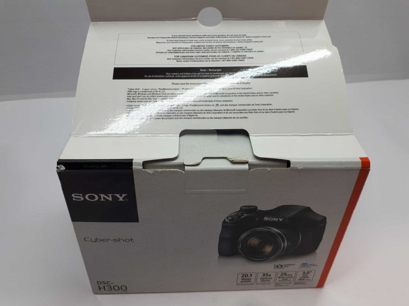 Sony Cyber-Shot DSC-H300 Digital Camera, Black {20.1MP} &