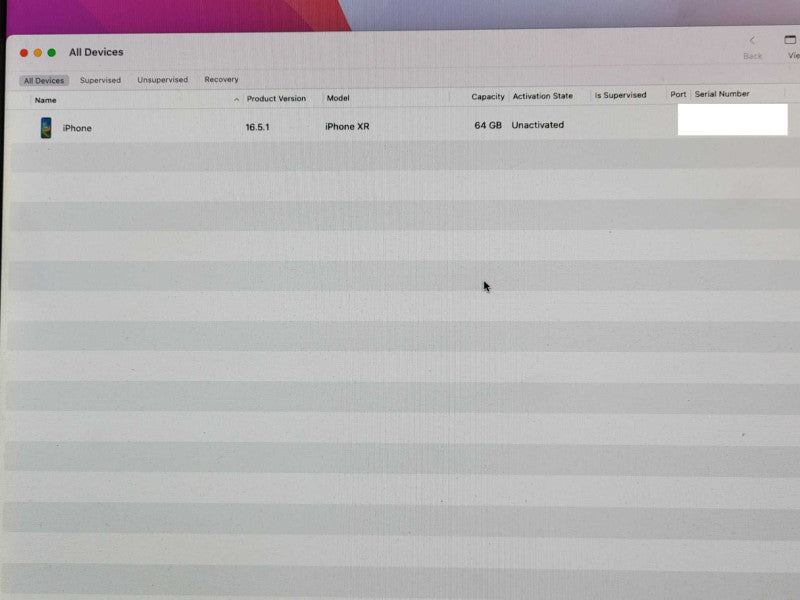 Apple iPhone XR 64GB Activation Locked - READ _