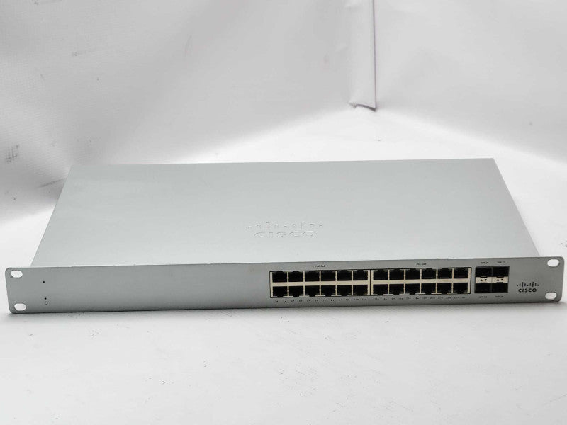 Cisco Meraki MS120-24P-HW Cloud Managed Ethernet Switch 24-Port CLAIMED Q_
