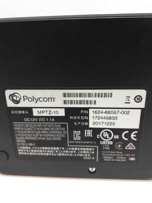 Polycom MPTZ-10 EagleEye IV Conference Camera Unit Only  &