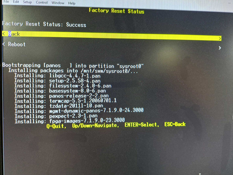 Palo Alto PA-3050 Firewall Security Appliance Q)