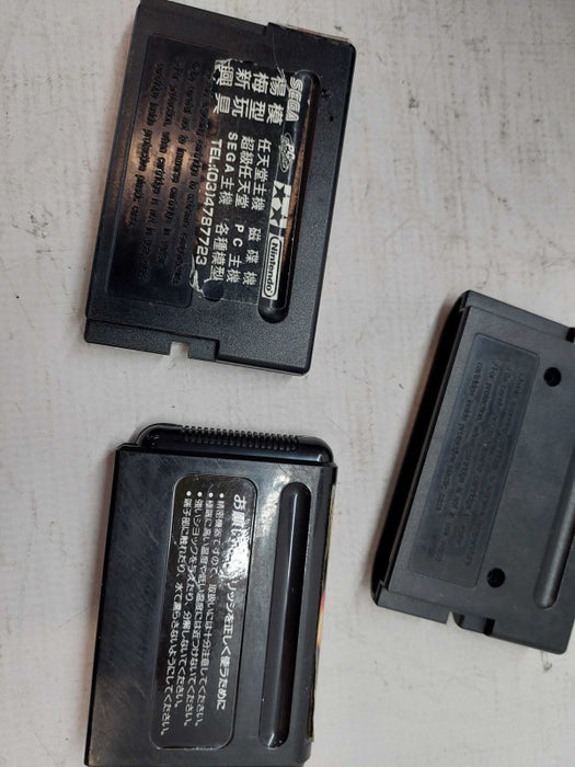 Japanese Sega Genesis Model 1 Non OEM , Non OEM Controller , 3 Games