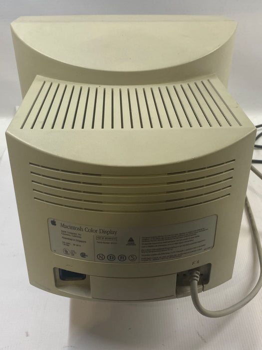 Apple Macintosh Color Display M1212 13-inch CRT Monitor AS-IS READ!