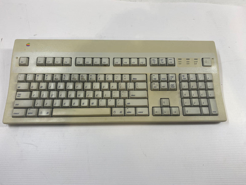 Vintage Apple Mechanical Extended Keyboard II Model M3501 for Macintosh READ!
