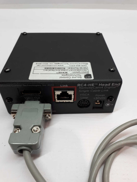 SOUND CONTROL TECHNOLOGIES RC4-HE HEAD END REMOTECAM4 DIGITAL SINGLE CABLE LI &