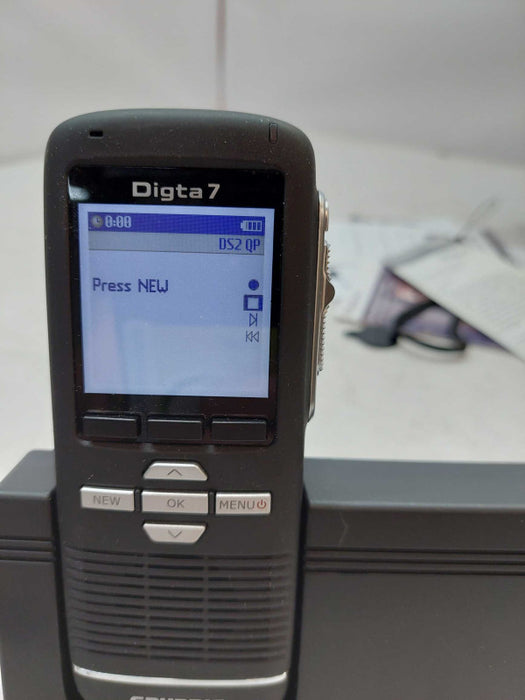 Grundig Digta 7 Digital Portable Dictation Machine