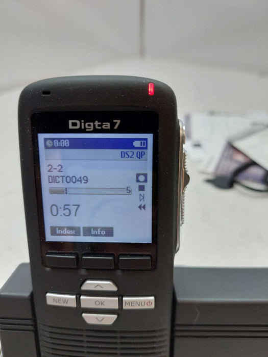 Grundig Digta 7 Digital Portable Dictation Machine