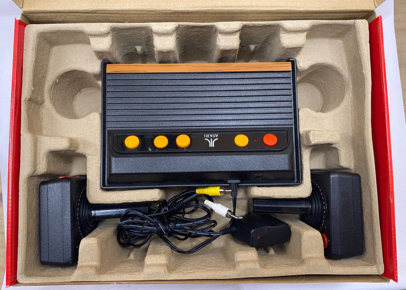 ATARI FLASHBACK 6 Classic Game Console 100 Built-In Games In Box