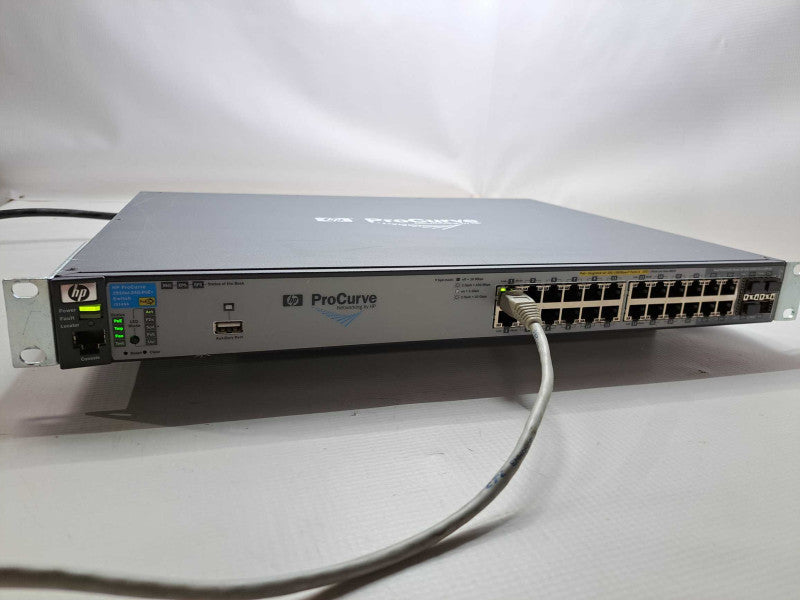HP ProCurve 2910al-24G-PoE+ J9146A Gigabit PoE+ Switch w/ Bracket )
