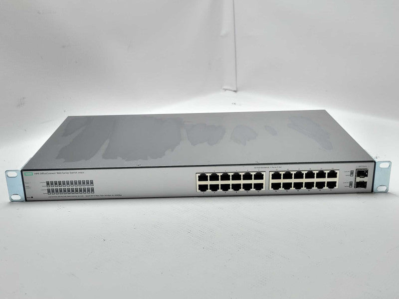HPE Office Connect Switch 1820 24G J9980A with Rack mount ears _