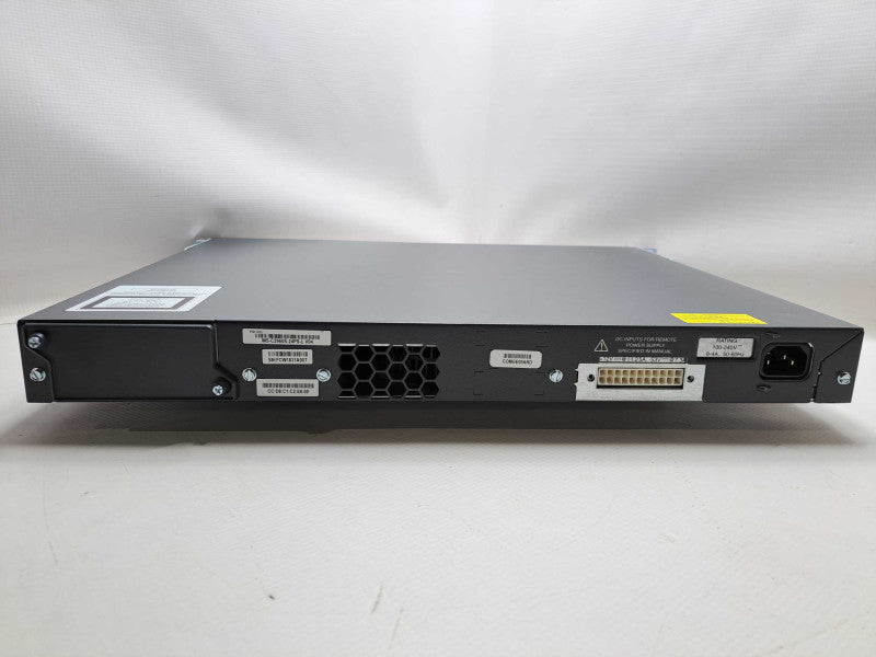 Cisco WS-C2960S-24PS-L 24 Port PoE+ Gigabit Switch + Rackmount Ears )