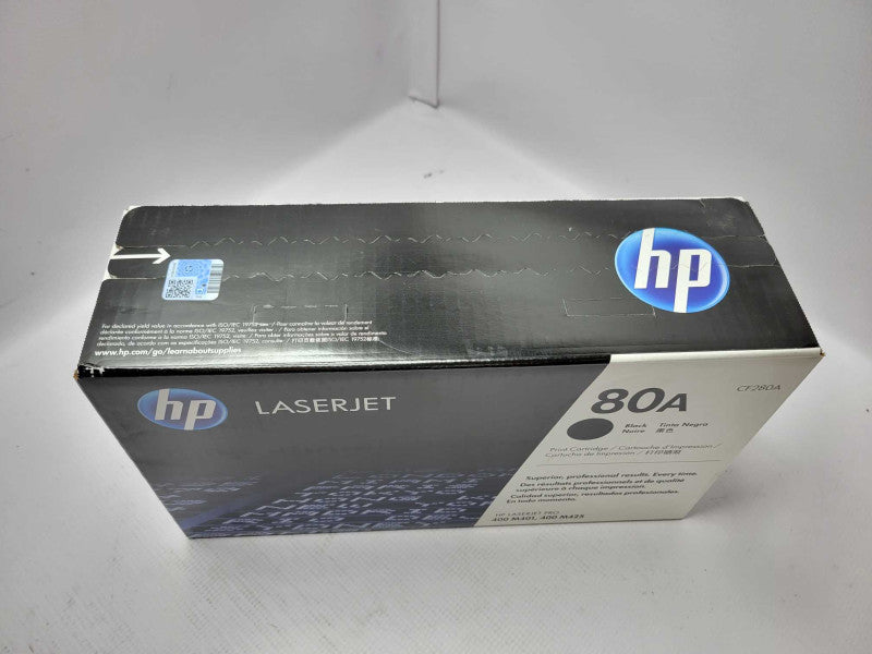 New Genuine HP 80A Black Toner Print Cartridge CF280A _