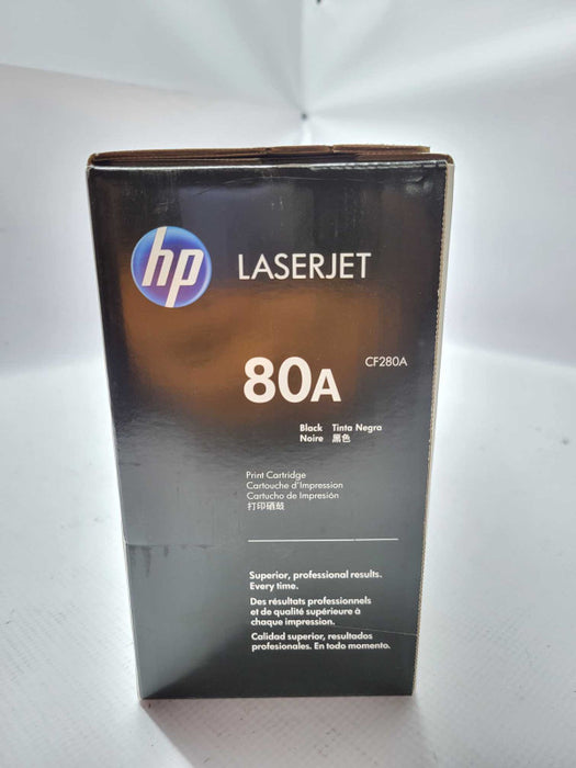 New Genuine HP 80A Black Toner Print Cartridge CF280A _