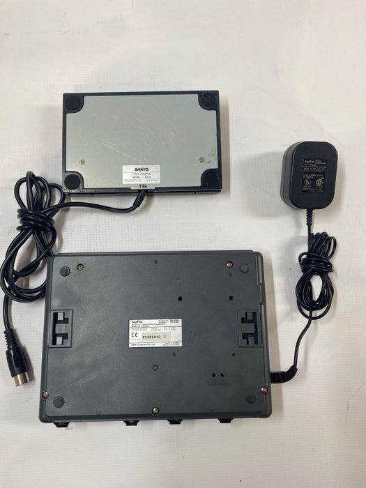 SANYO MEMO-SCRIBER Dictating/Transcribing System TRC-6300 With Foot Control