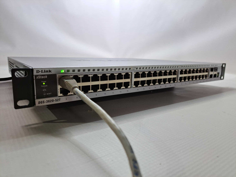 D-Link DGS-3652-52T X Stack L3 Managed Stackable Gigabit Switch )