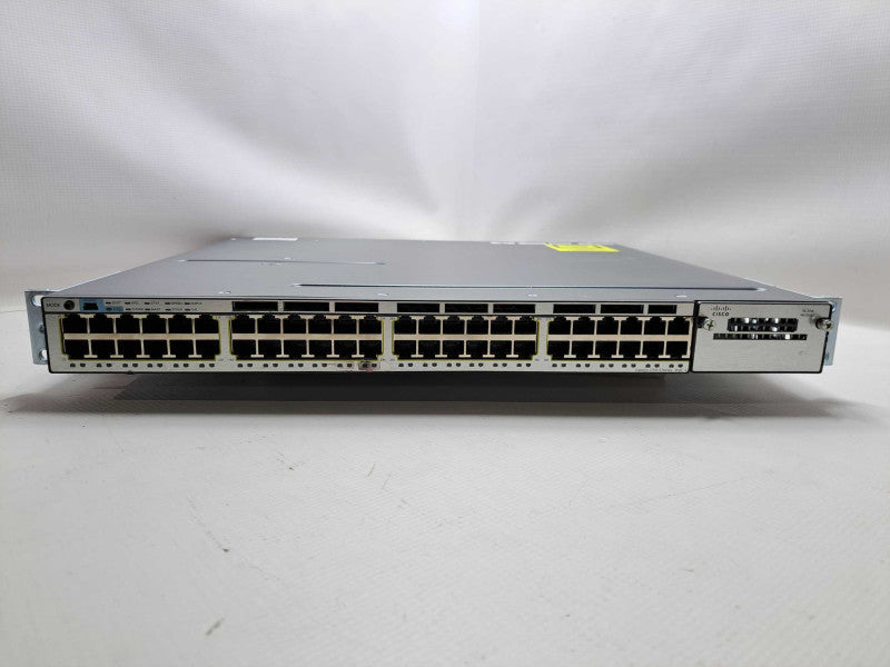 Cisco WS-C3750X-48P-S 48 Port PoE+ Gigabit Ethernet Switch C3KX-PWR-715WAC )
