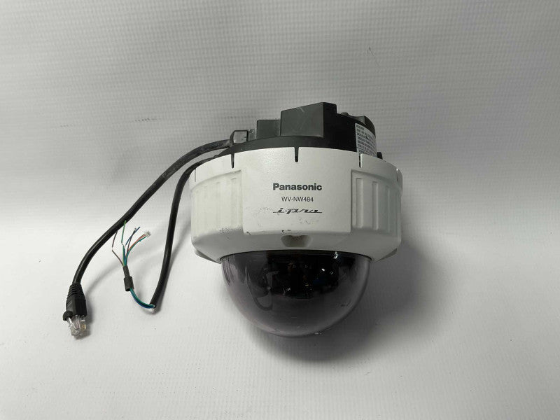 Panasonic WV-NW484S Network PoE Dome Security Camera READ Q-