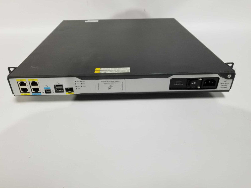 HP MSR3012 MSR3012 JG409A Gigabit Router - Factory Reset #