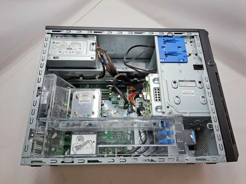 HP ProLiant ML30 Gen9 1x Xeon E3-1220 v6 @ 3.00GHz 8GB DDR4 B140i RAID )