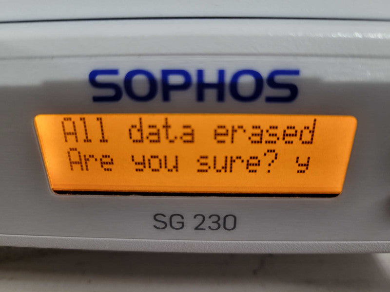 Sophos SG 230 Rev 1 - Security Appliance Q!