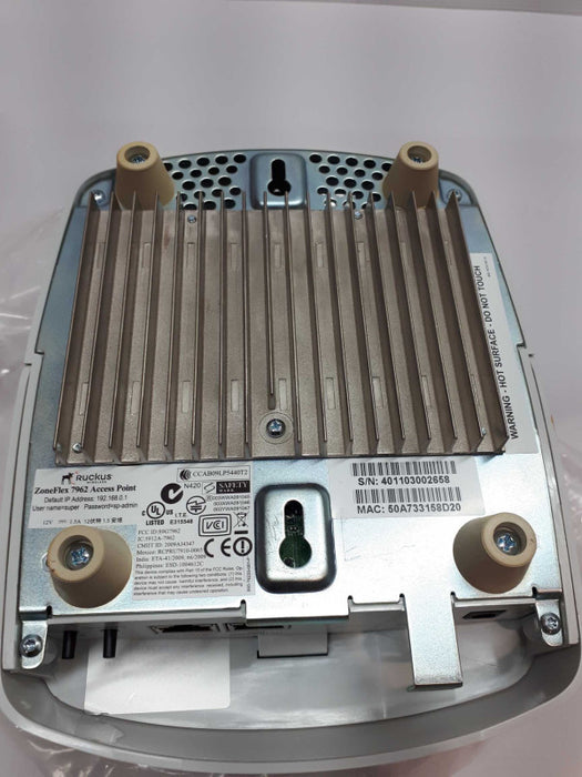 Ruckus wireless access point zonflex wifi ap 901-7962-WW00 &