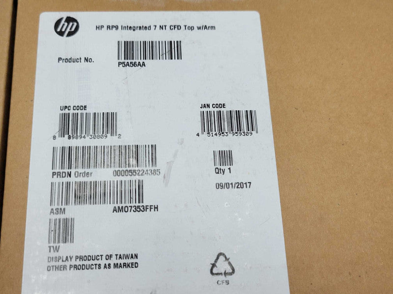 HP Retail Integrated 7\\" CFD LCD Non Touch USB Powered display 822982-001 Q_