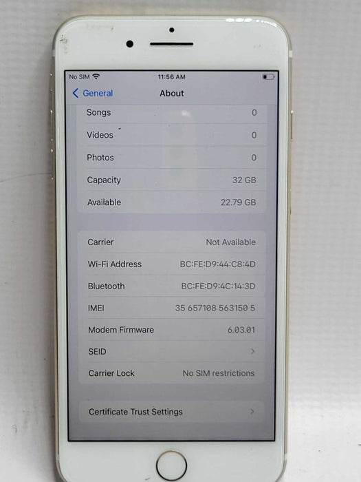 Apple iPhone 7 PLUS 128 GB unlocked Q_