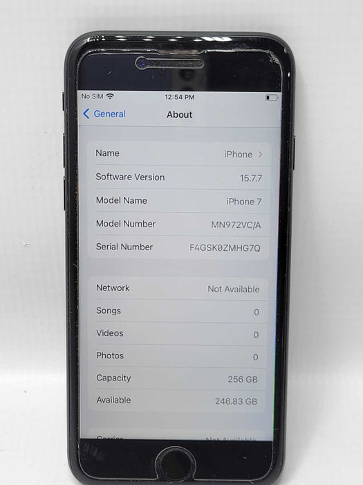 Apple iPhone 7 256GB unlocked _