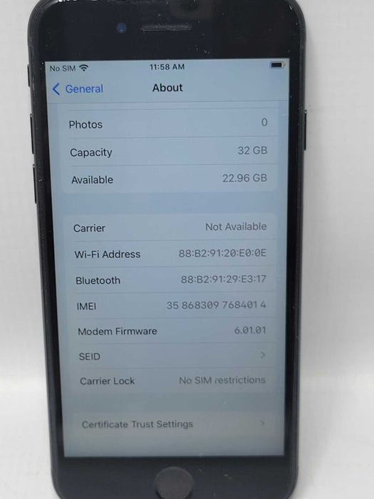Apple iPhone 7 32GB unlocked Q_