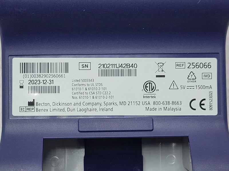 BD Veritor plus Analyzer 256066, READ _
