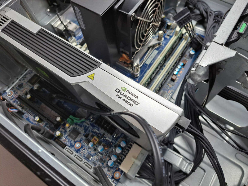 HP Z440 Workstation 1x Xeon E5-1603 v3 @ 2.80GHz 8GB DDR4 Quadro FX 4800 GPU )