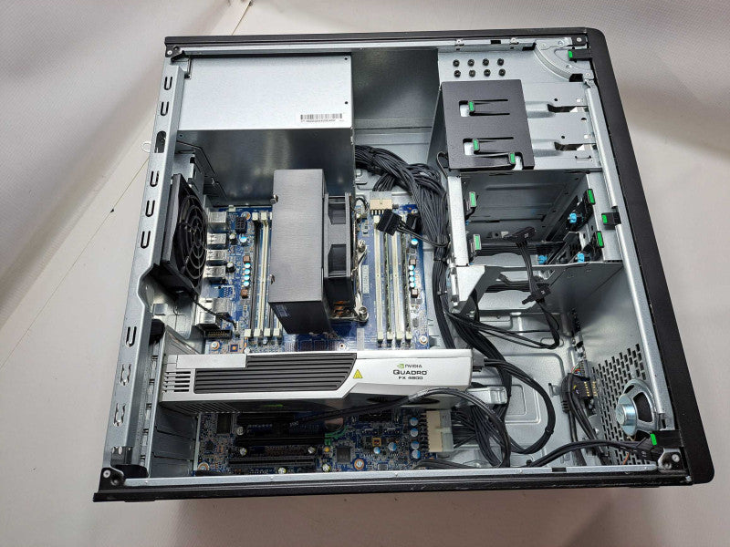HP Z440 Workstation 1x Xeon E5-1603 v3 @ 2.80GHz 8GB DDR4 Quadro FX 4800 GPU )