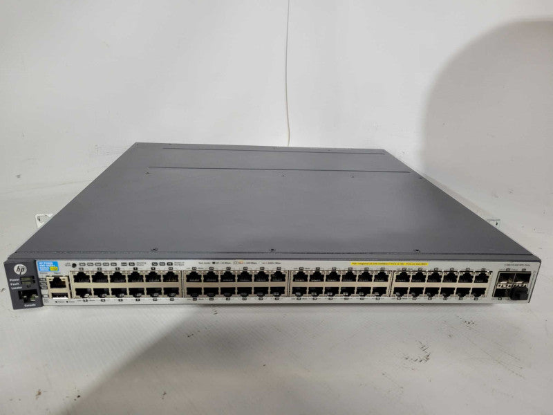 HP E3800 48G-4SFP+ J9574A PoE Gigabit Managed Switch 2x PSU !