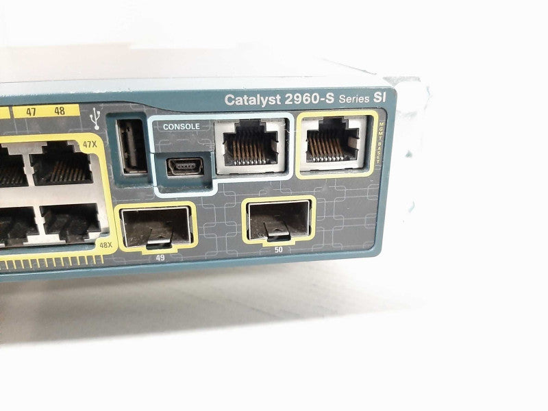 Cisco 2960s Series SI WS-C2960S-48TS-S V07 switch $