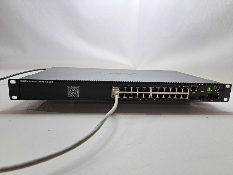 DELL POWERCONNECT 5524 24-PORT MANAGED GIGABIT ETHERNET SWITCH )