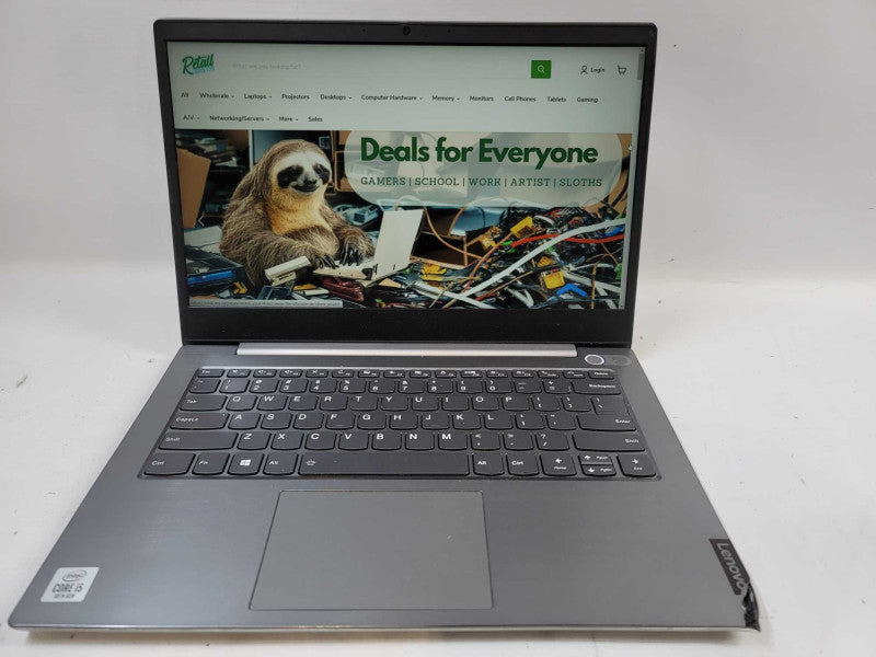 Lenovo ThinkBook 14IML i5-10210U@ 1.60GHz, 8GB DDR4, 256GB m.2 **Damaged case Î²