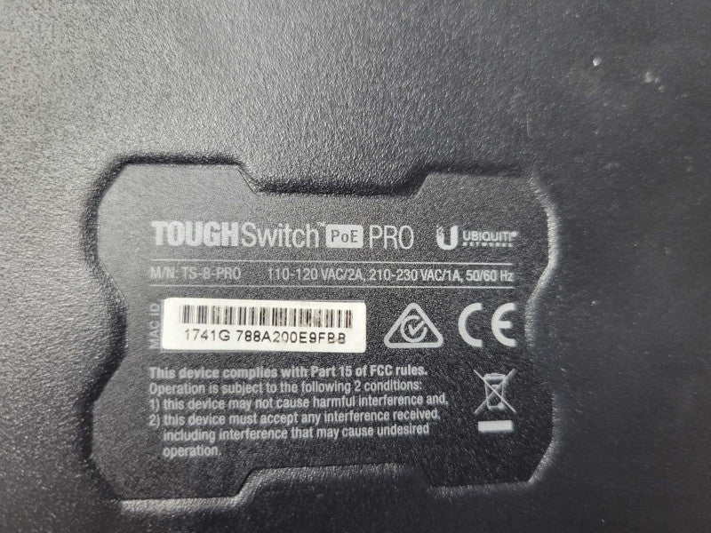 Ubiquiti Tough Switch PoE Pro 8-port READ _