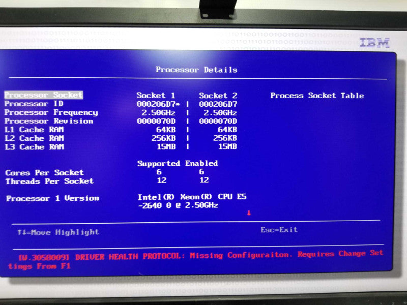 IBM System X3650 M4 2x Xeon E5-2640 @ 2.50ghz / 80gb ram / READ #