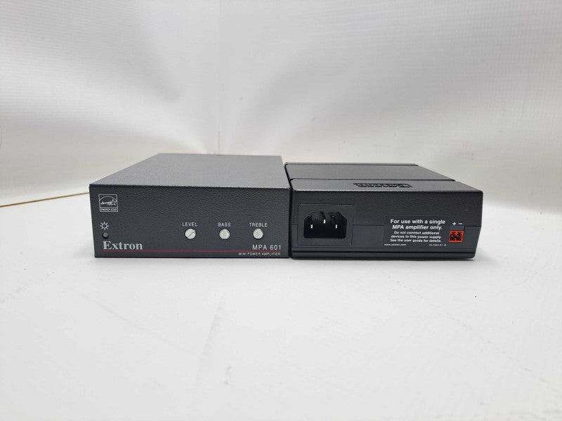 Extron MPA 601 Mini Power Mono Amplifier + Extron PSU 28-113-07LF )