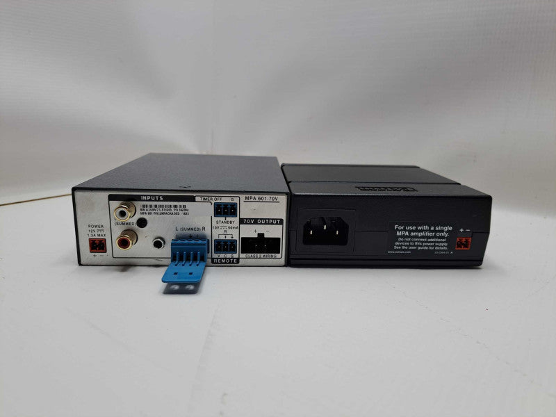 Extron MPA 601 Mini Power Mono Amplifier + Extron PSU 28-113-07LF )
